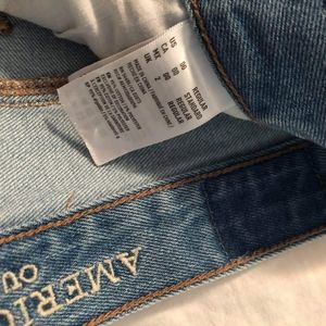 Ripped American Eagle Mom Jeans